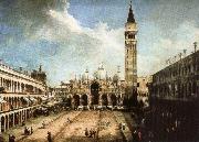 charles de brosses Piazza San Marco in Venice Spain oil painting artist